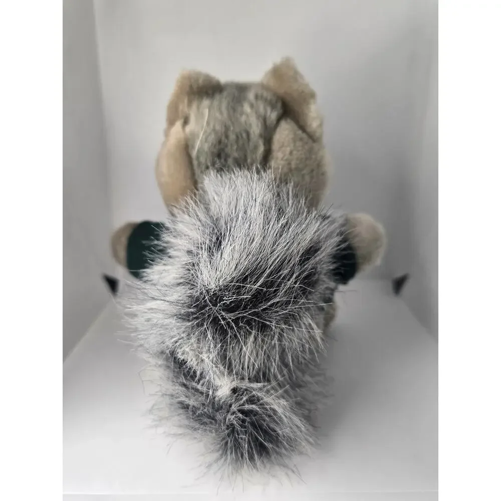 Camp Enchantment 2001 Plush Wolf Stuffed Animal Souvenir Gray Soft Toy 6